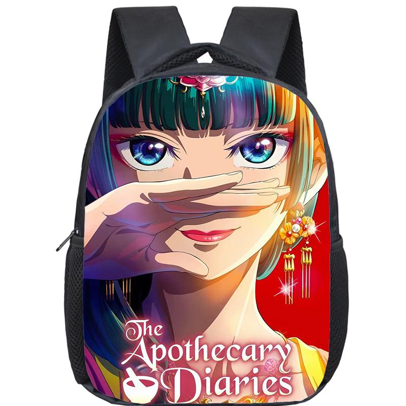 The Apothecary Diaries Backpack for Preschool Boys and Girls Anime BookBag Children School Bags Baby Kindergarten Backpacks Gift