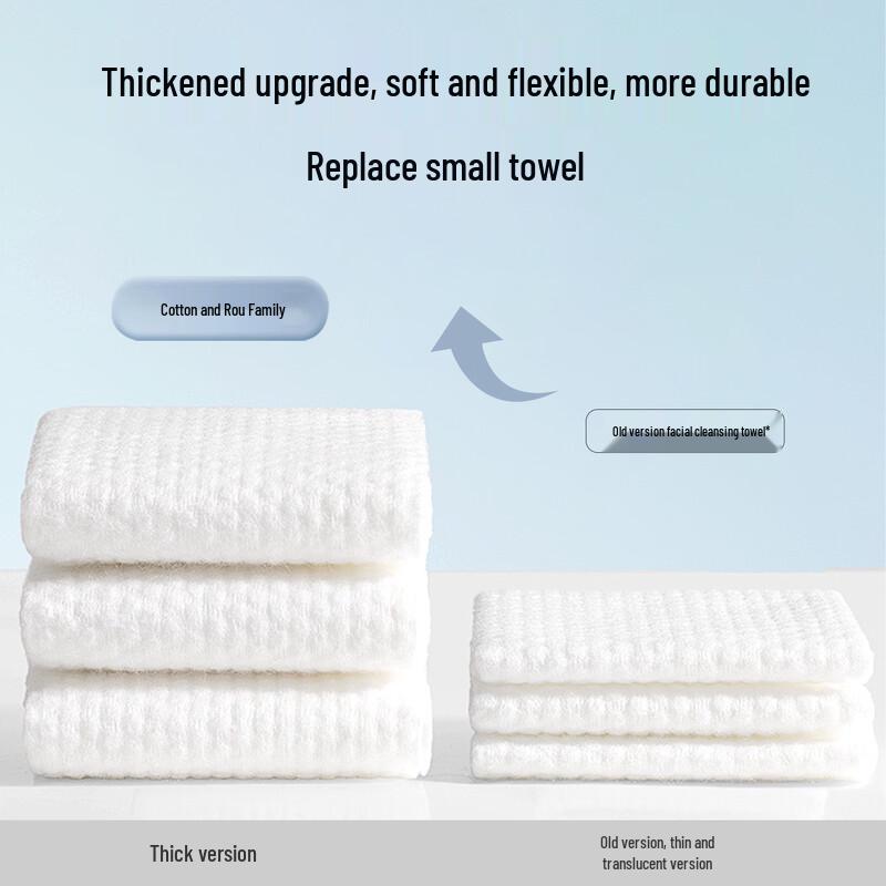 Fulcotton Disposable Dry & Wet Facial Cleansing Towels