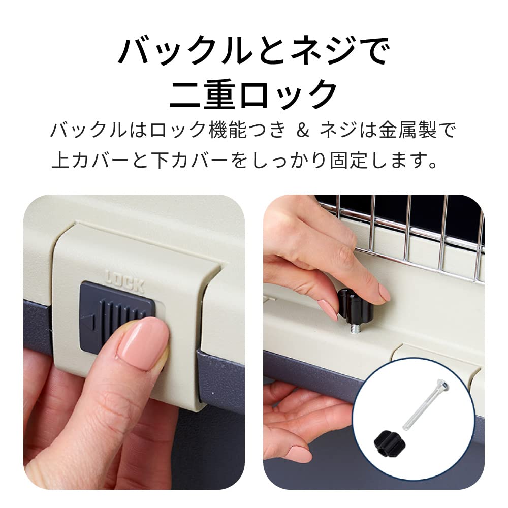 Pet Kennel First Class L60 Width 40 X Depth X Height Cm Body Weight 3 Kg Dog Carrier Cat Carrier Pet Carrier Cage Hard Carrier With Handle Indoor