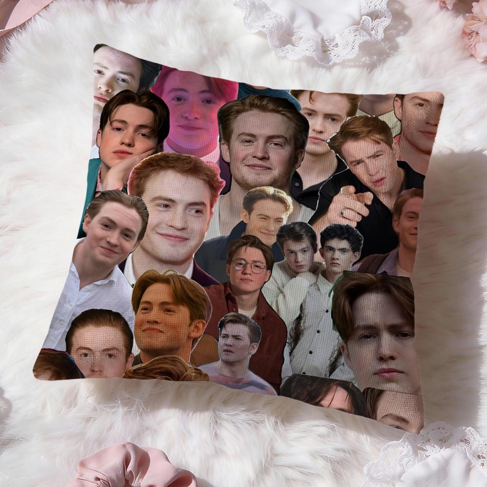 actor K-Kit C-Connor Cushion Cover Premium Comfort Reversible Pillow Cove -Two in One Design for Any Room & Car Interior