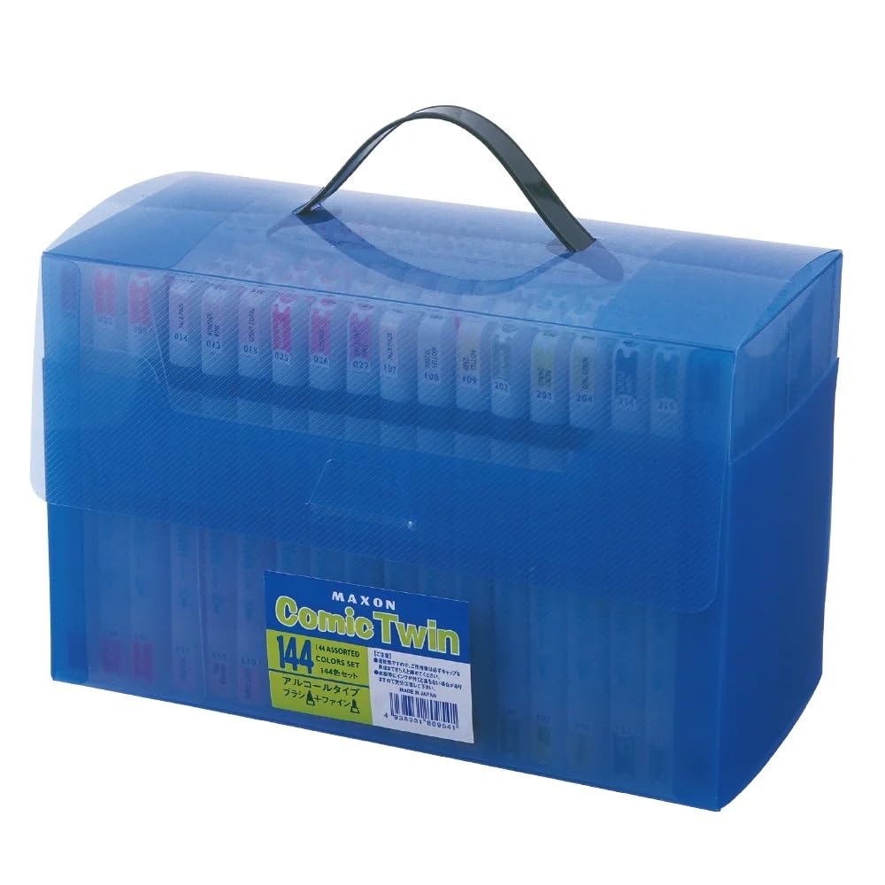 

Holbein MAXON Comic Twin 144 color set colors 517114 (143 + solvent)