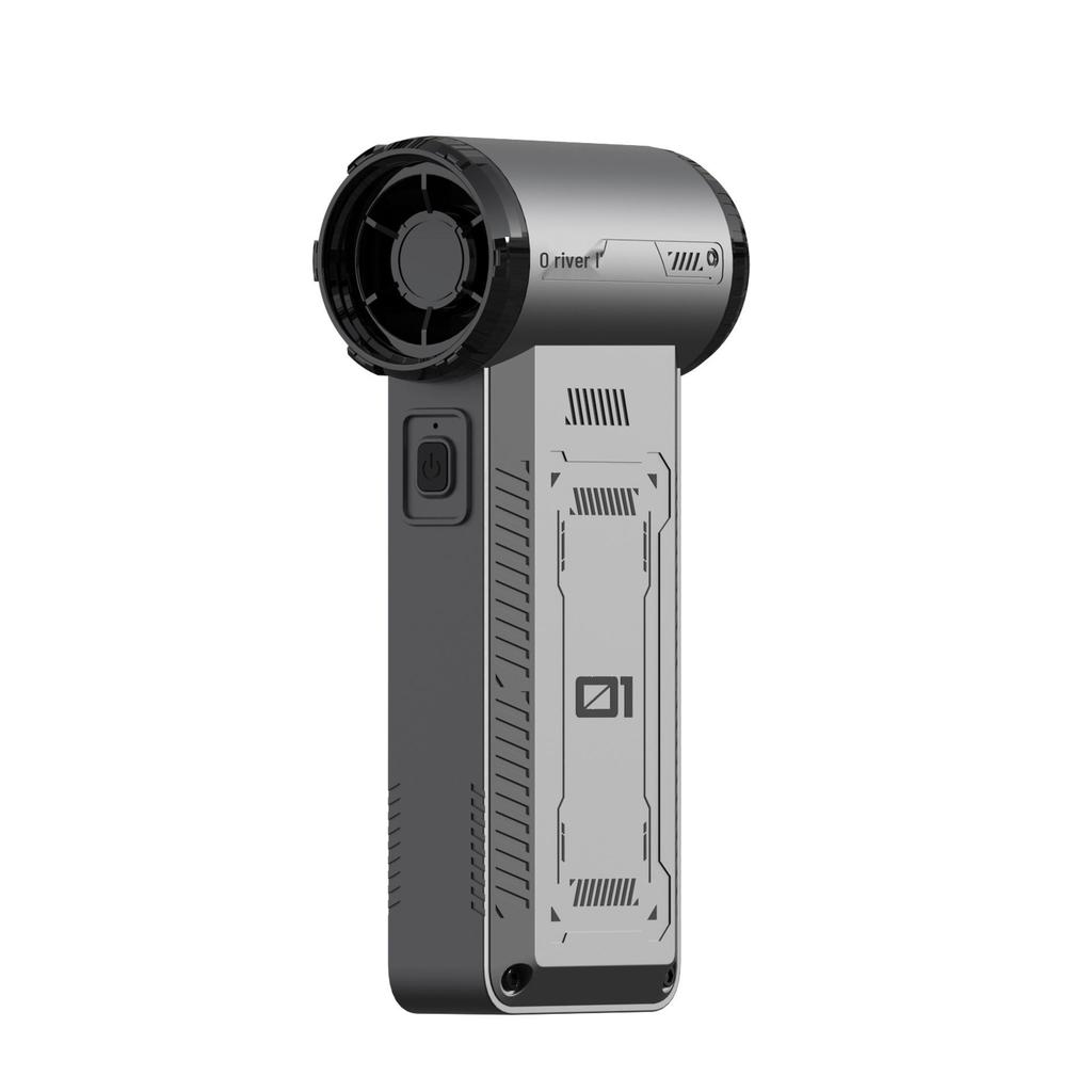 Portable High-Power Turbine Fan: Multi-Purpose Handheld Suction and Blowing Device with High-Speed Airflow for Car and Home Use.