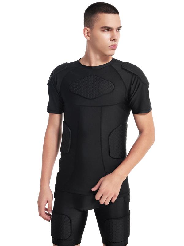 Multisport Honeycomb Anti-Collision Protective Suit: Chest, Waist, and Shoulder Protection for Goalkeepers