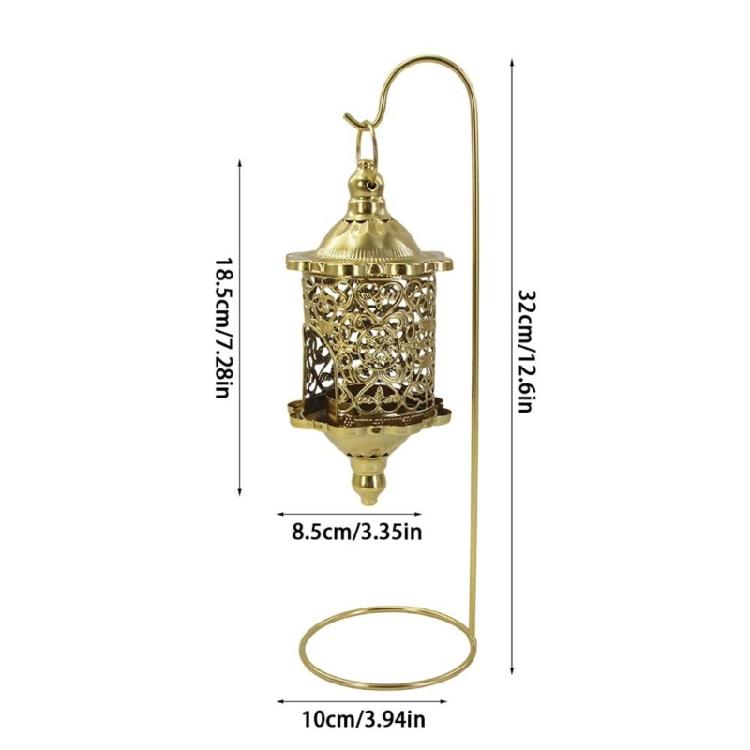 Retro Iron Birdcage Hanging Lantern Tealight Candle Holders Stand With Artistic Openwork Baroques Designs Home Decors
