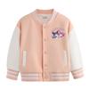 Kuromi Children's Baseball Jacket - Autumn/Winter Fashion, Girls' Plus Velvet Top, Medium & Large Sizes.