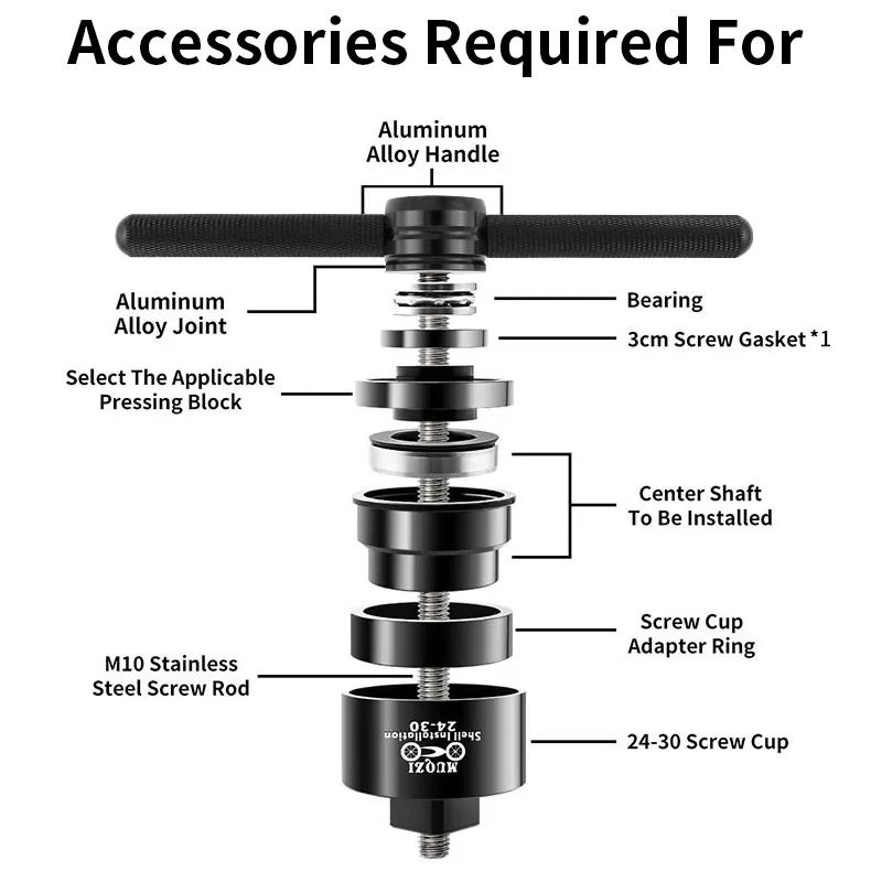MTB Bicycle Installation or Removal Tools Bike Bottom Bracket BB Bearing Extractor/Press Tool Road Cycling Repair Kits