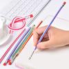 Flexible Bendy Pencil,35 PCS Flexible Soft Pencil Colorful Stripe Soft Pencils with Eraser As Gift for Students or Children