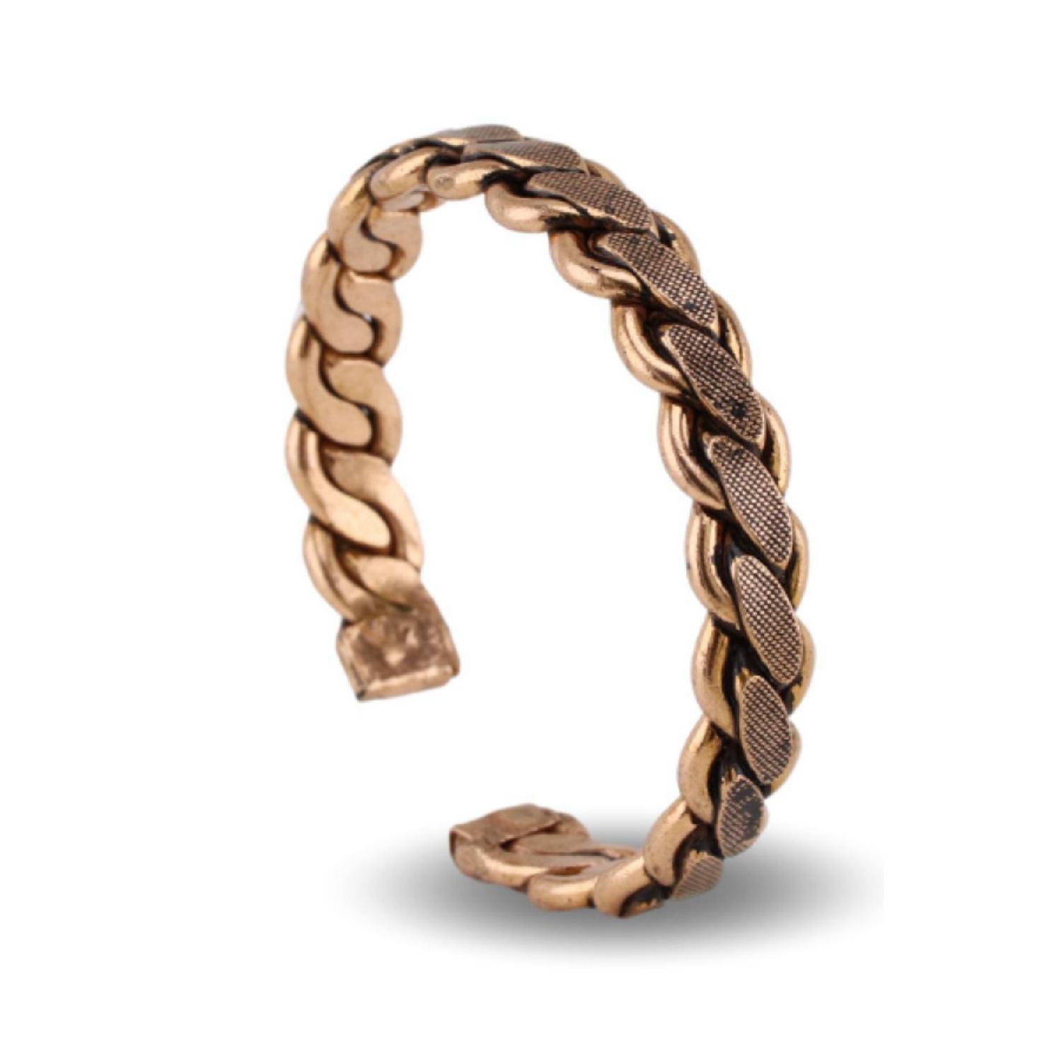 

Мідний чоловічий браслет Burma M чистий