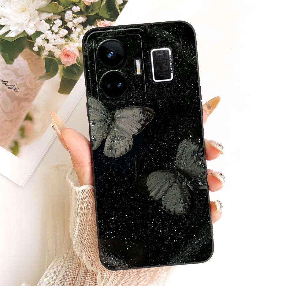 For Realme GT Neo 5 Case RealmeGT3 RMX3709 Cool Owl Dragon Painted Cover Soft Silicone Case For Realme GT 3 GT3 GTNeo5 240W Bags