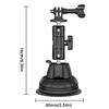 Camera Suction Cup Bracket for Pocket 3 Sports Camera Fixing Holder Stand 1/4 Threaded Mount Adapter Base