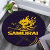 Cyberpunk 2077 pattern round rug,Carpet Rug for Living Room Bedroom Playroom ,Non-slip Floor Mat,Holiday Gifts and Birthday Gifts.
