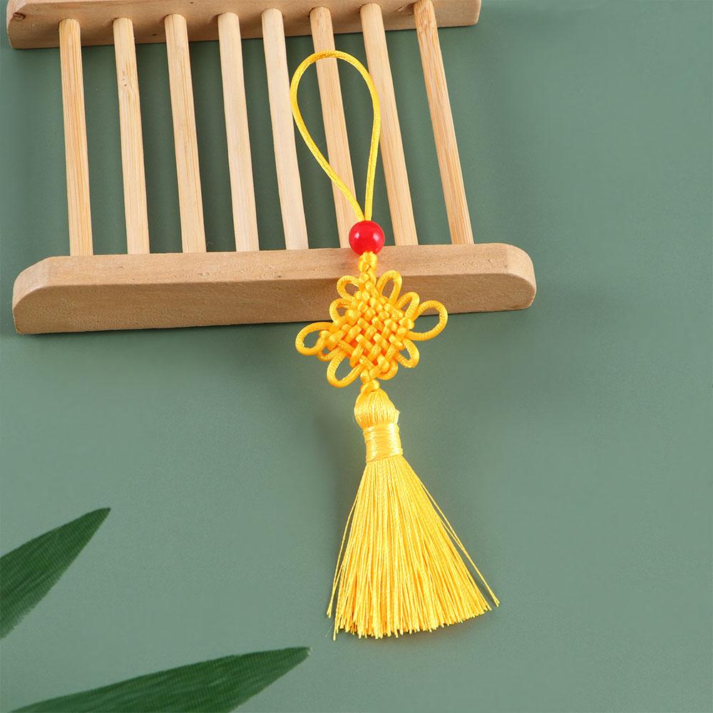 Accessories Chinese Knot Silk Tassel Pendant Chinese Knot Pendant Curtain Charms Tassel DIY Craft