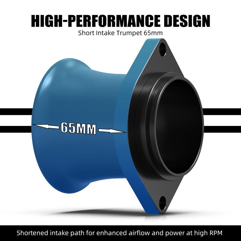 NICECNC Motorcycle High RPM Power 65mm Shortened Intake Trumpet for 1290 Super Adventure/R/S/T 1290 SAR SAS SAT 2013-2024 2023