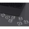 5/10pcs 1U Keycaps Set XDA Height Transparent with Backlit For Personalizing Mechanical Keyboards Enhances Typing