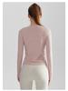LAHN Women's Slimming Quick-Dry Long-Sleeve Sports Top - Breathable Outdoor Fitness & Yoga Wear