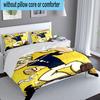 3PCS Pope-ye Bedding Set,Including 1pc Duvet Cover And 2pcs Pillowcases Perfect for Bedroom, Dormitory, Large size Fan Christmas gift