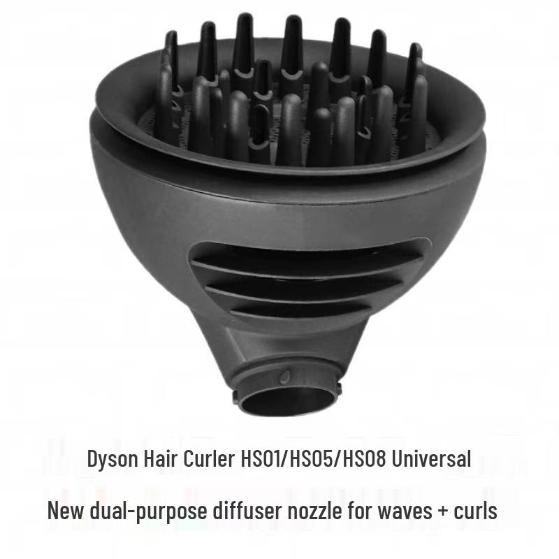 Compatible Dyson Curling Iron Styler HS05/HS01/08 Hair Styler Curling Barrels and Diffuser Nozzle
