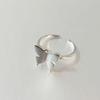 Creative Forest Brushed Butterfly Ring - Korean Fashionable Sweet Adjustable Ring