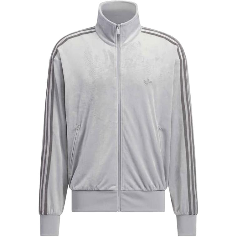 Adidas Originals Firebird Track Top Velour Striped Zipper Loose Jacket Unisex tops KQ5476 M