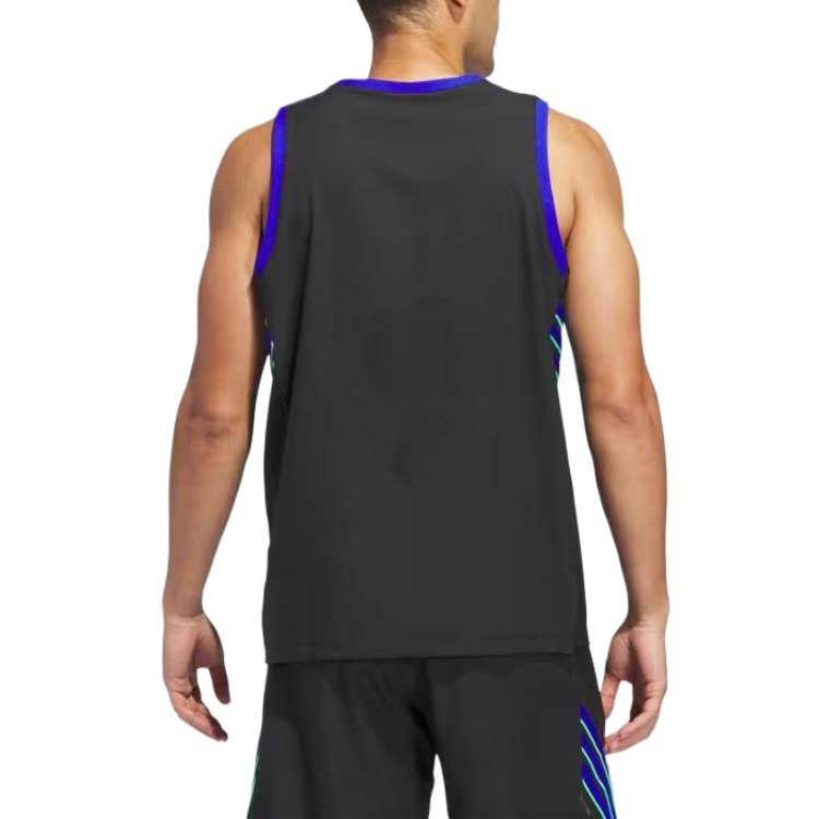 Adidas BASKETBALL Tank Top Men's Black JN0338