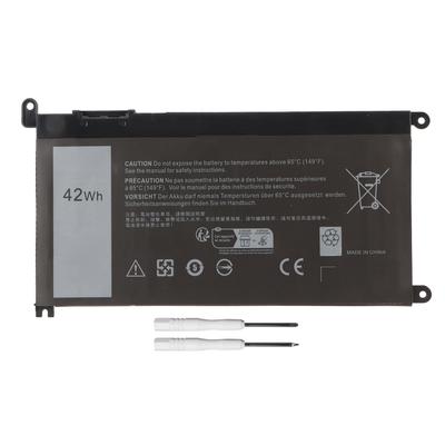 Baterie de înlocuire pentru laptop WDX0R, 42Wh, pentru 13, 15, 5000, seria 7000, 13, 5368, 5378, 5379, 5565, 5567, 5568
