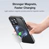 Neues magnetisches kabelloses 20W PD-Schnellladegerät für iPhone 15 14 13 12 11 Pro Max Schnellladung für Samsung S24 S23 A54