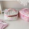 High-Value Star-Shaped Handbag Makeup Bag Cosmetic Bag Large Capacity Toiletry Bag, Portable Travel Essential Storage Bag Gift
