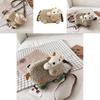 New Ins Cartoon Lamb Plush Shoulder Bag For Women