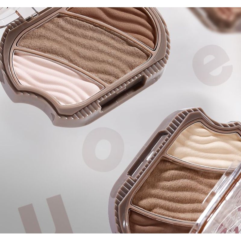 Xixi - Licht und Schatten Einfache Zeichen-Highlight-Konturierungs-Palette - 2 Farben