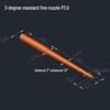 Extra Long EDM Electrode Rod for Submarine Gate Injection - Purple and Tungsten Copper
