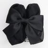 Bijinkami Twin Comb Tie Large In Perfect for Creating Voluminous Black Ribbon, Large, (Made Japan) - Hair,