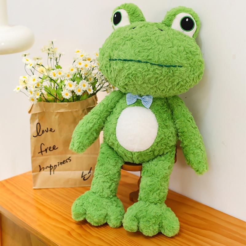 

Cute Frog Plush Toy With Short Plush Cover For Kids Gift And Cuddle 50cm