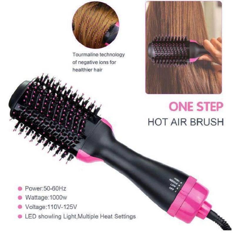 Multifunctional Hot Air Brush 24 In 1 Ionic Hair Dryer And Styling Comb For All Hair Types