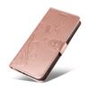 For Oppo Reno12 F 4G PU Leather Cases Flower Pattern Wallet Stand Phone Cover with Strap