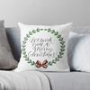 Merry Christmas Decoration Home Pillowcase Cushion Cover Autumn 45X45Cm Living Room Sofa Bed Pillowcase
