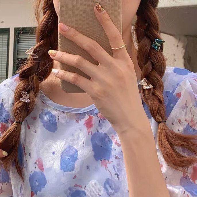 Elegant Butterfly Hair Clip for Women – Stylish Back-of-Head Clip and Side Bangs Accessory