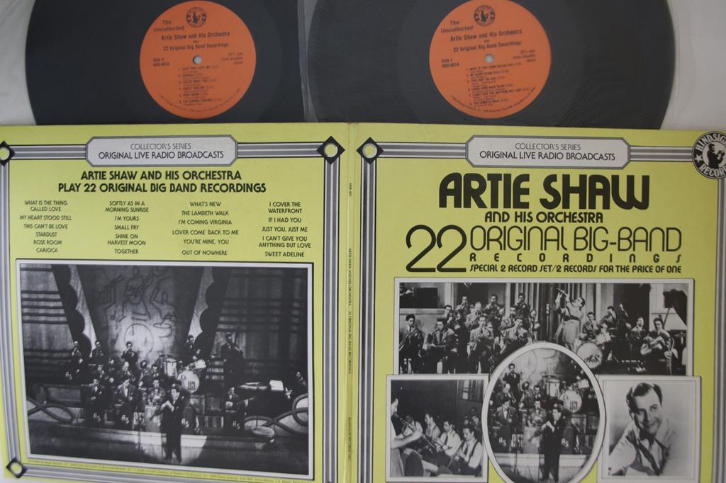 LP Record ARTIE SHAW & HIS ORCHESTRA - Uncollected Artie Shaw And His Orch HSR401 HINDSIGHT 1983 US Jazz Used