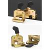 Reliable Forklift & Tractors Door Lock Handle Set Corrosion Resistant Locking Door Handle for Enhances Vehicle Security