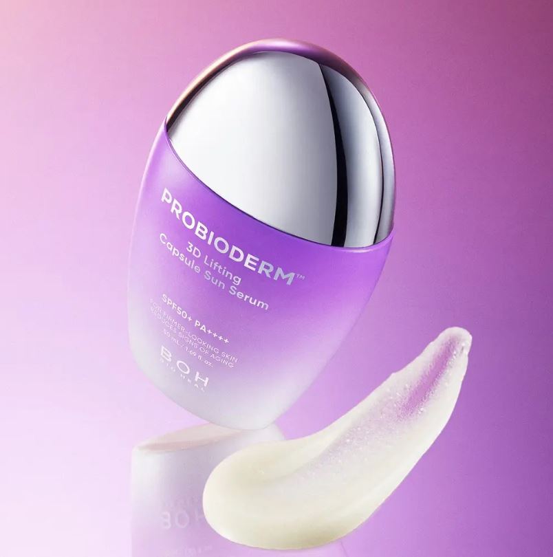 

BIOHEAL BOH Probioderm 3D Lifting Capsule Sun Serum SPF50+ PA++++ — Подтягивающая солнцезащитная сыворотка с пробиотиками BOHSunSerum-01EA