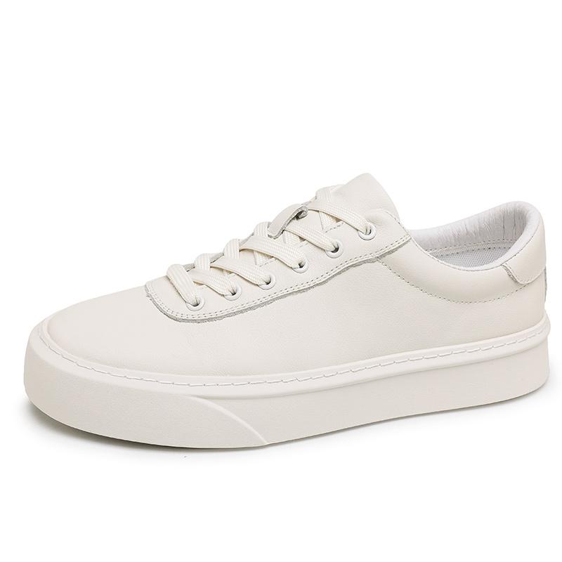 

Модный Роскошный Бренд Повседневная Кожаная Обувь Британская Натуральная Кожа Дизайнерские Минималистичные Балетки Классическая Мужская Модная Обувь Оксфорды на Шнуровке 44 белый