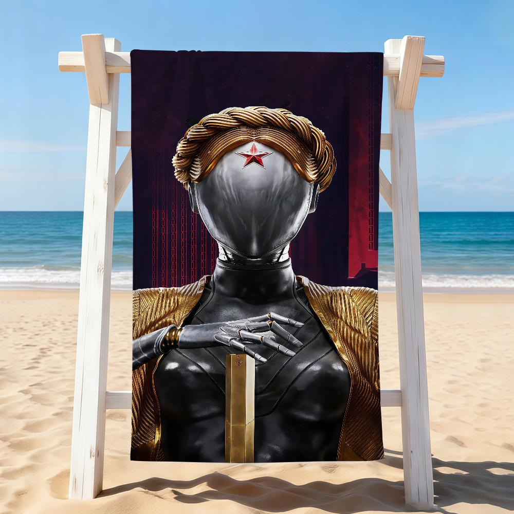 Adventure Game A-Atomic H-Heart Towel Drying Bath Towel Applicable To Light Swimming Camping Yoga Beach Out