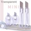 Aesthetic Stationery Store Office Gadgets Mini Cutter Box Cutter Transparent Utility Knife Pocketknives Pocket Knife School Item