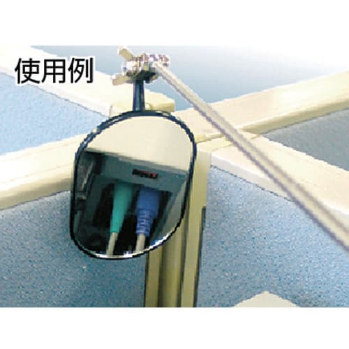 TRUSCO Antenna-Type Inspection Mirror, Round, 30mm, TT-30M