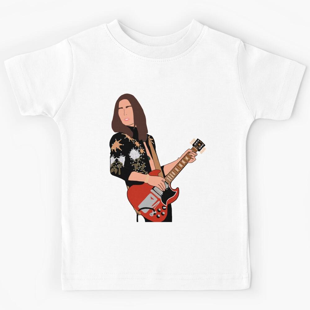 Jake Kiszka Red Rocks Sticker Kids T-Shirt 120