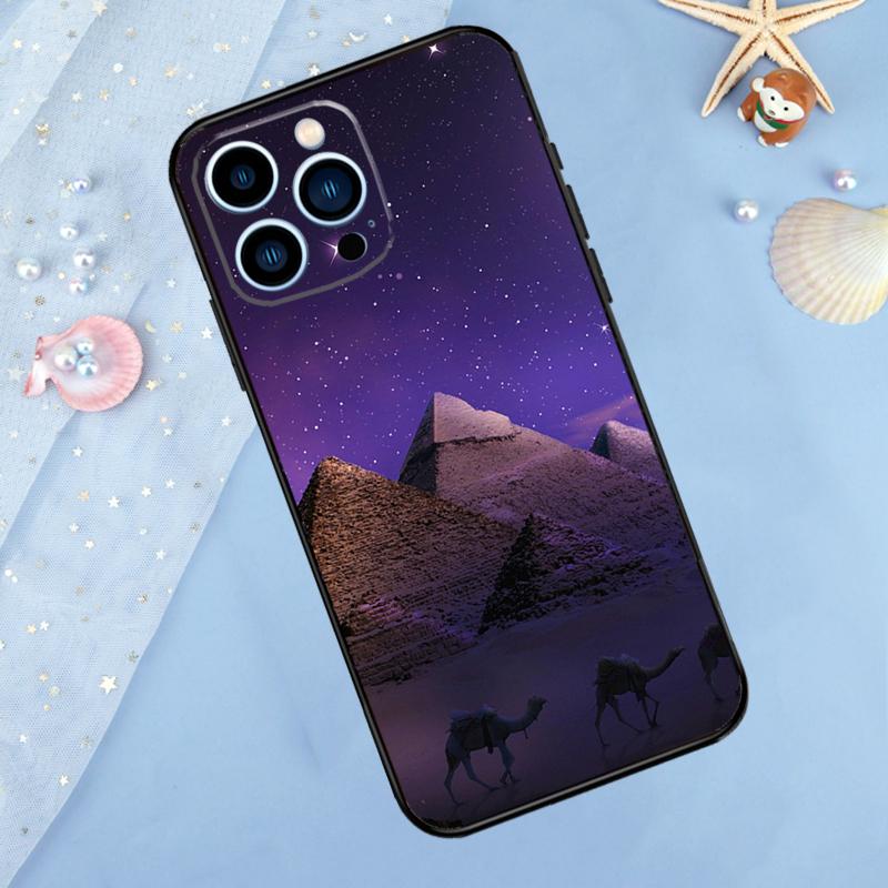 Egypt Pyramids Case For iPhone 17 Pro Max 16 15 14 12 11 13 Pro Max Plus 12 13 Mini 16e 17 Air Back Cover