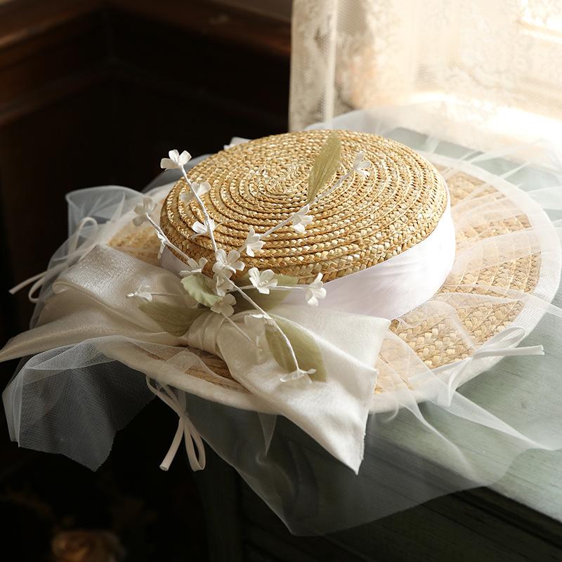 Super Shiny Bilibili Full Drill Custom Fisherman Hat Empty Top Hat Light Luxury Ladies Hat Summer Fashion Sun Hat
