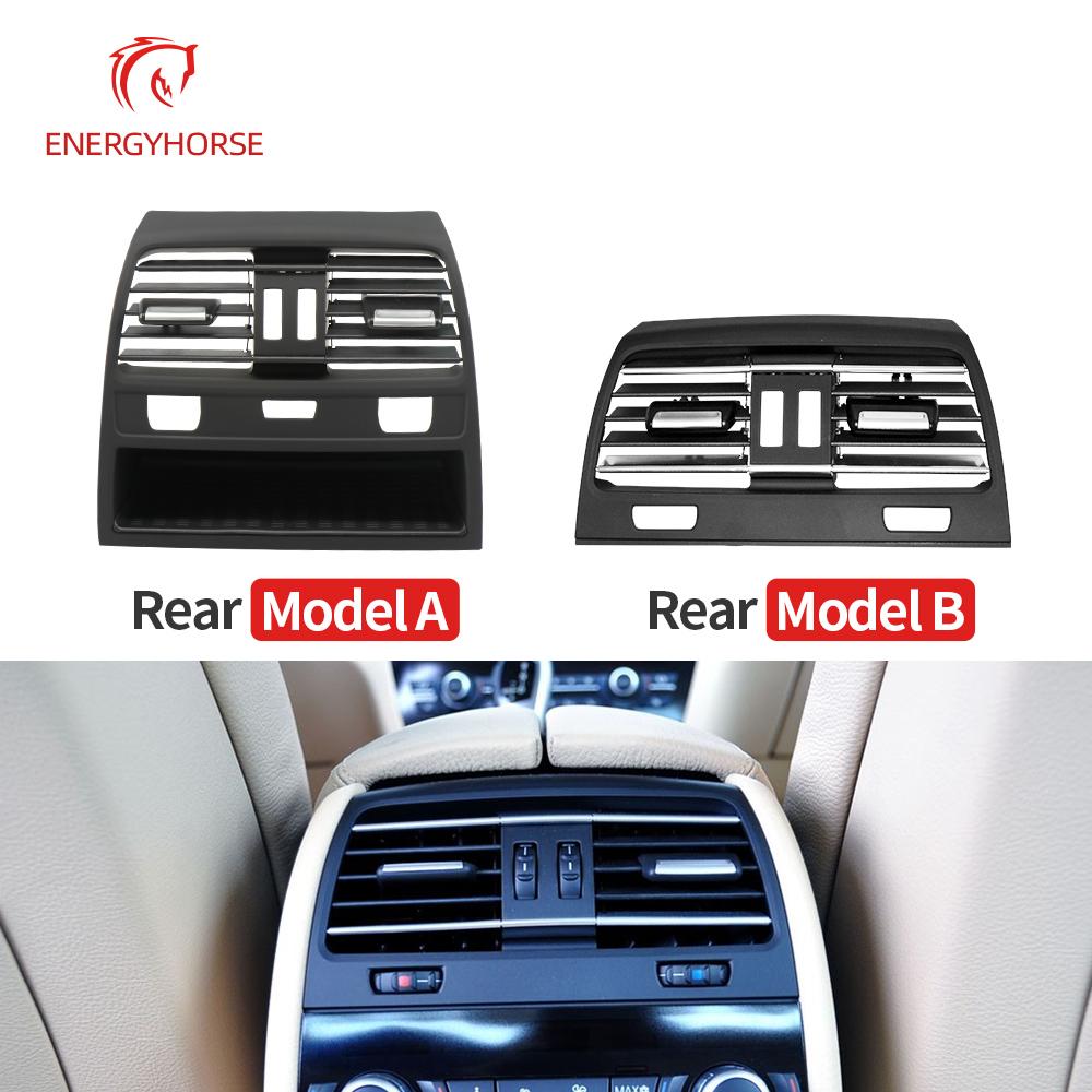 LHD vorne links Mitte rechts hinten Klimaanlage Lüftungsgitter mit Chrom für BMW 7er F02 F01 730 735 745