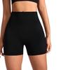 Colanti Scurti Push Up High Waist - Women's Fitness Leggings, Black, One Size