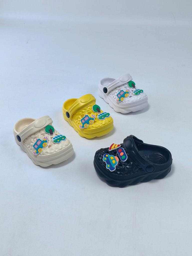 Summer 2025 Cartoon Kids' Clogs - Lightweight, Cute, Indoor/Outdoor Footwear