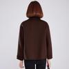 Hengyuanxiang Women's New Chinese Style 100% Wool Double-Faced Short Coat
